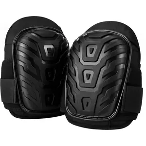 1 pair labor protection work knee pads • hard-shell wear-resistant • anti-slip engineering decoration car repair garden kneeling • outdoor sports knee pads,Resistant Kneel Protectors with Cushioning for Joint, Types (Hard/Concrete/Dirt)