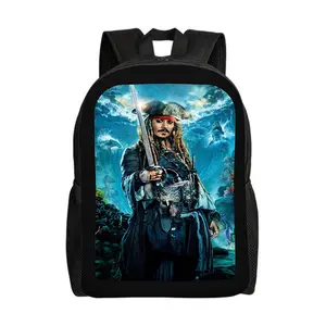 Johnny-Cash-Backpacks for Girls, Cute School Backpack, Aesthetic Bookbag for Teens, Lightweight Classic Backpack for Travel, Work, Picnic A-20