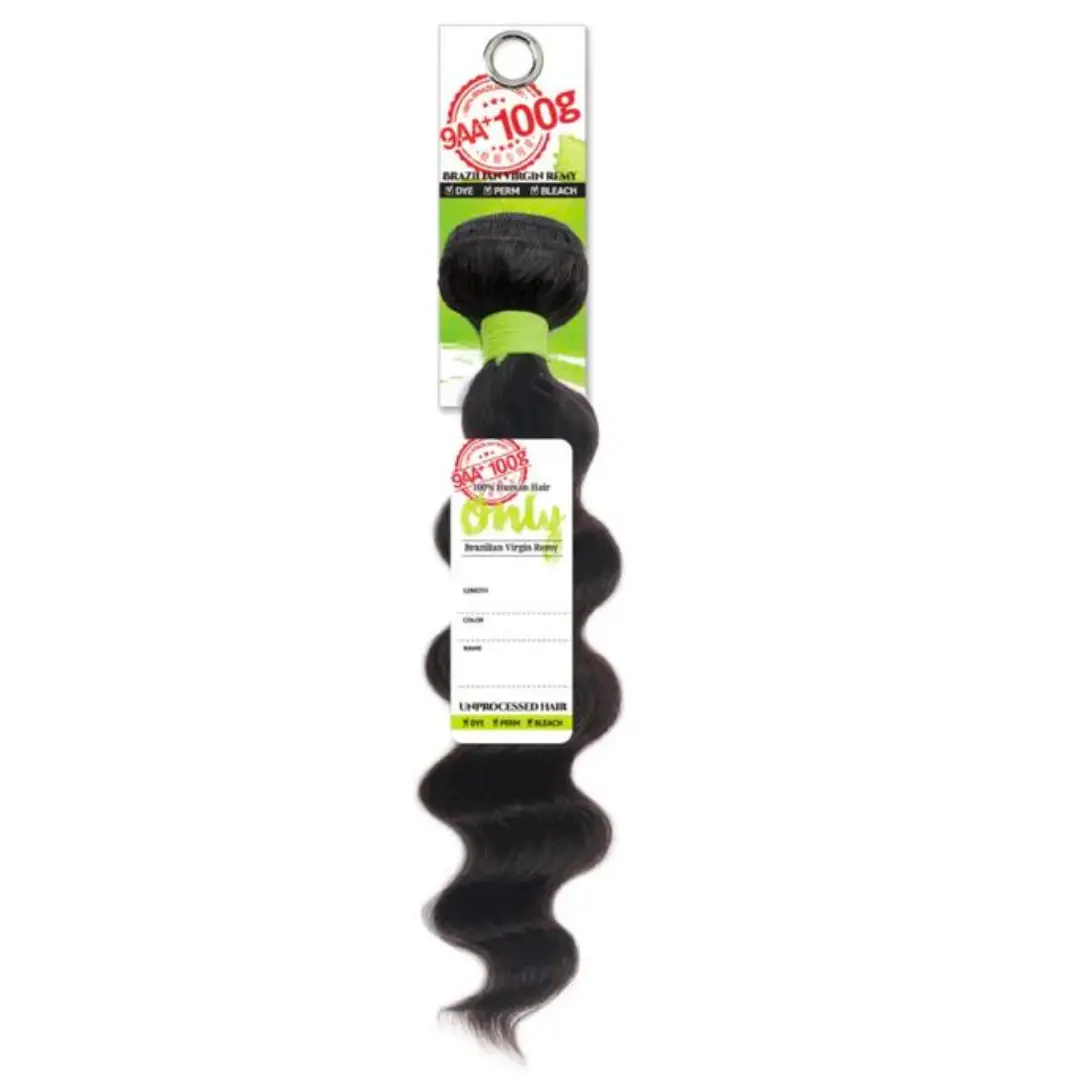 ONLY BRAZILIAN OCEAN WAVE HUMAN HAIR  BUNDLE