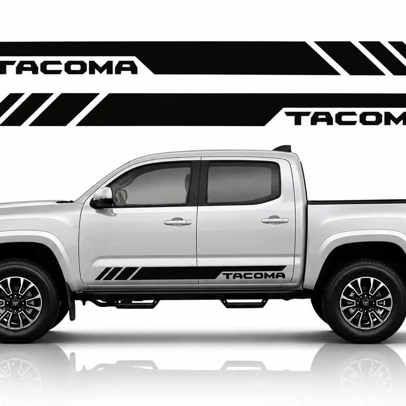 Toyota Tacoma Black Door Line - 1 Pair (75x5 in) Toyota Tacoma Black Door Line - 1 Pair (75x5 in)
