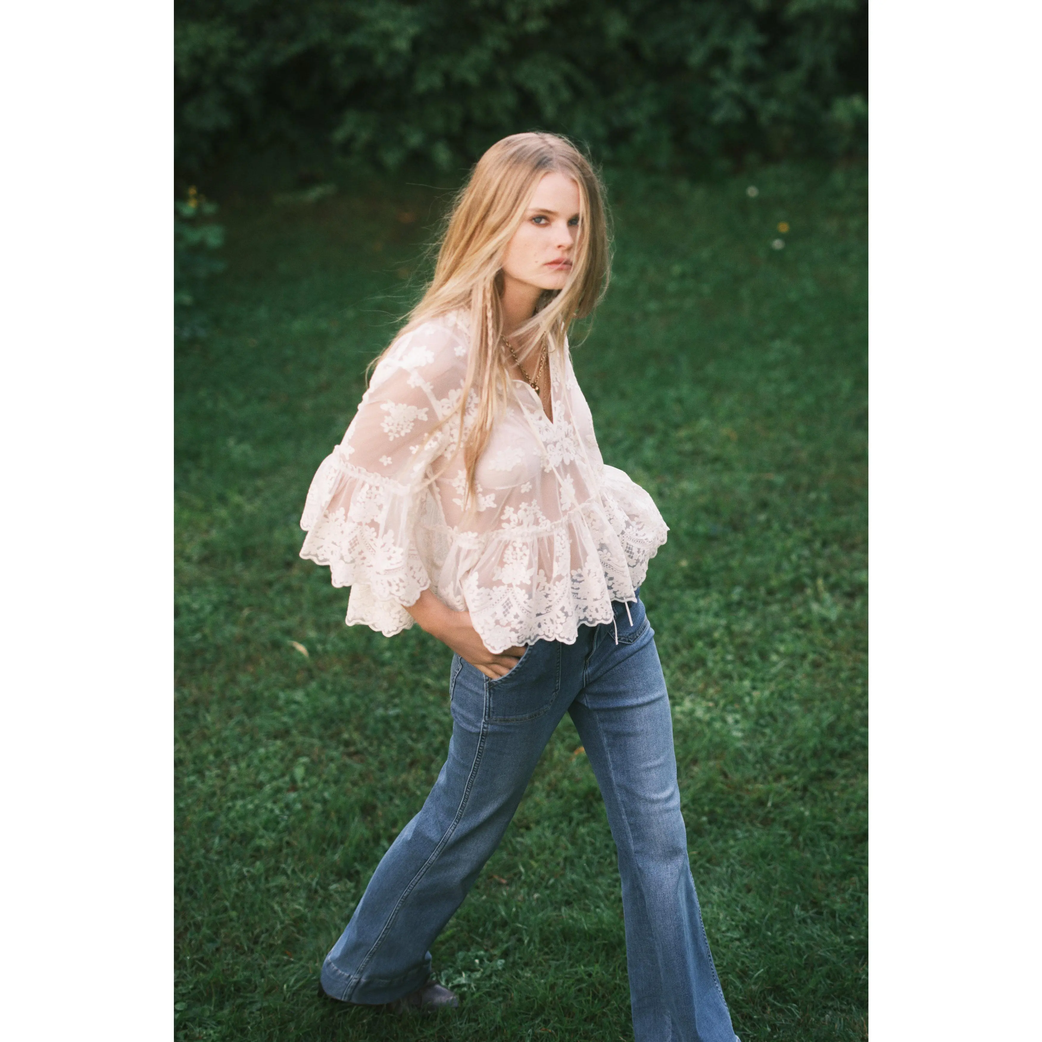 H&M Flared High Jeans