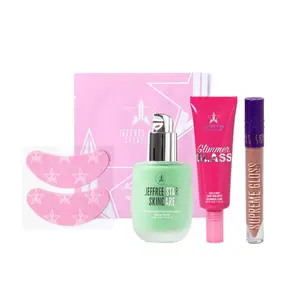 Galactic Glow Bundle - Includes Eye Patches, Vitamin C Skin Perfecting Serum, Glimmer Glass 'Diamond in the Muff', & Supreme Gloss 'Phone Home'