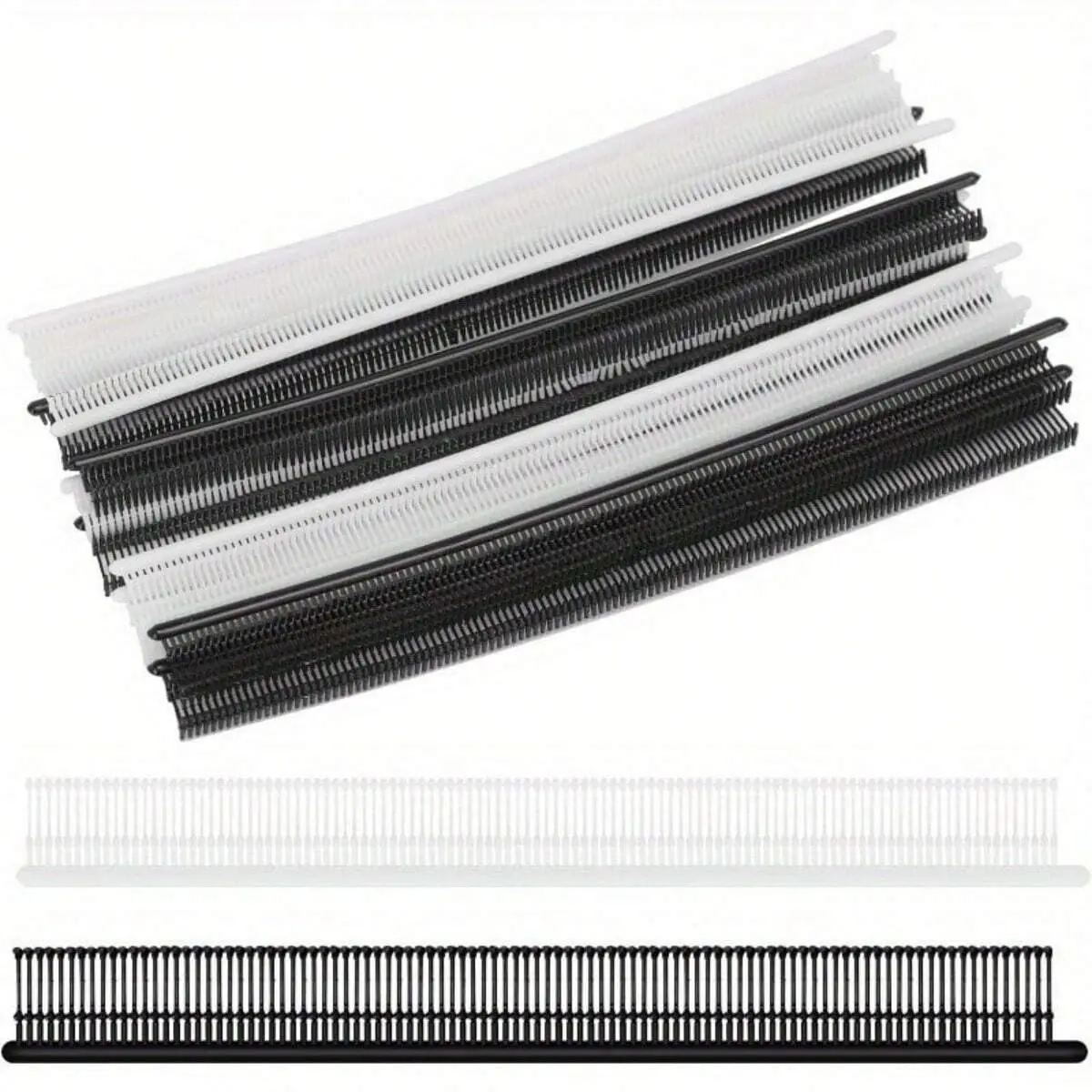 and 1500pcs Latch Hooks, Nylon I-Beam Rivets, Mini Sewing Label Gun Fasteners, Anti-Slip, Adjustable Pants Length, Clothing Tags, Clothing Labels, Mini Size