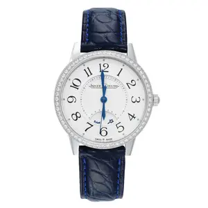 Jaeger-LeCoultre Rendez-Vous Night & Day 34mm Stainless Steel Diamond Bezel Q3448430 WHT031726