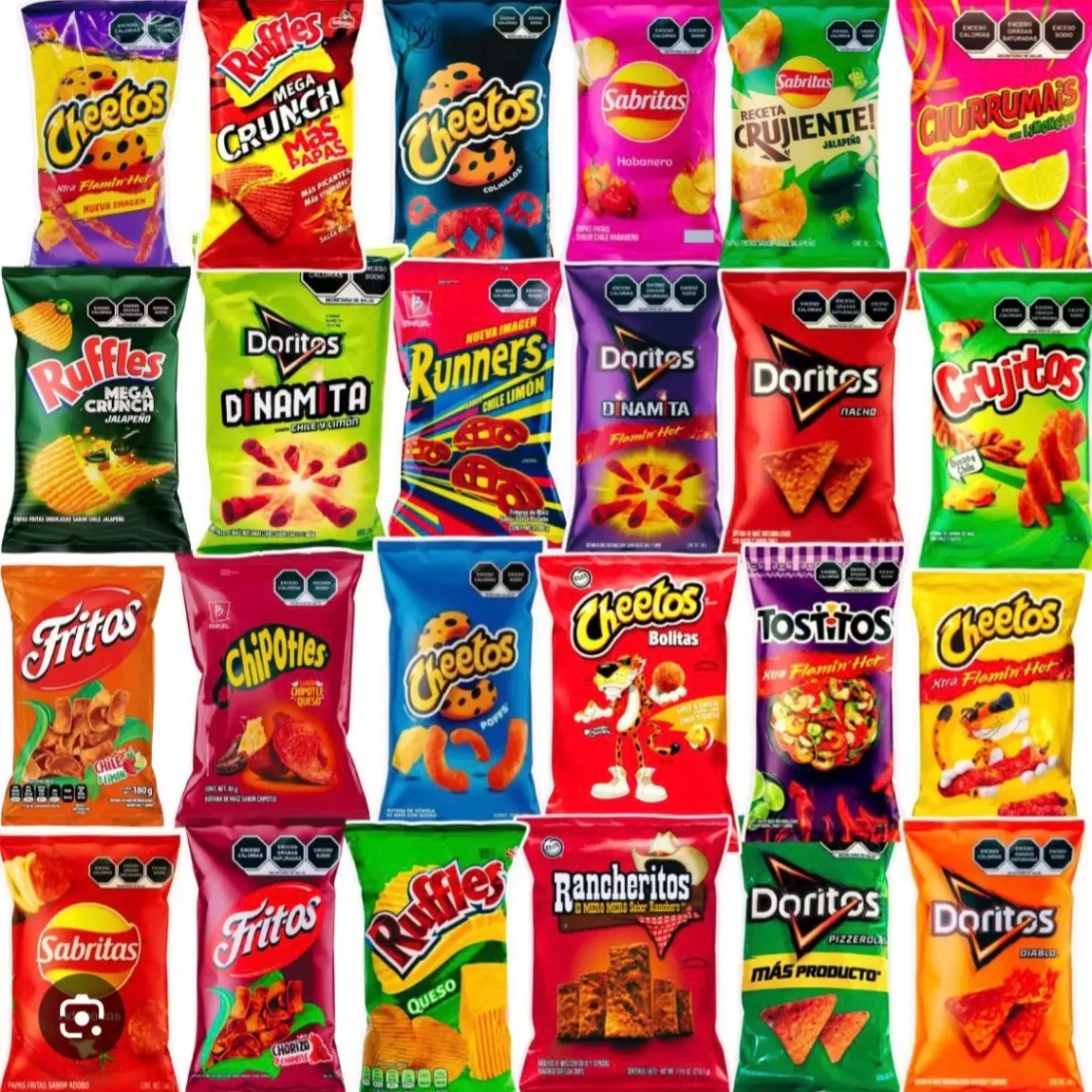 Mexican chip bundle #2 comes with 10 chips
