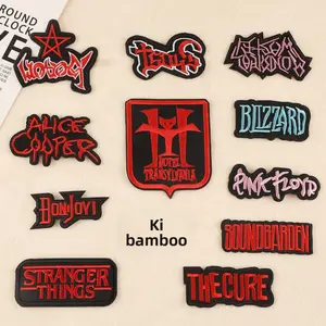 10pcs Colorful Embroidered Patches DIY for Clothes Hats Bags, Vintage Sew-on Badges for Repair or Decoration