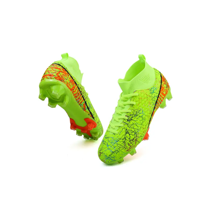 Mens Soccer Cleats Womens Indoor Soccer Shoes Wide Baseball Turf Shoes Adult Youth Rugby Shoes Big Boys Small Spikes AG Football Boots