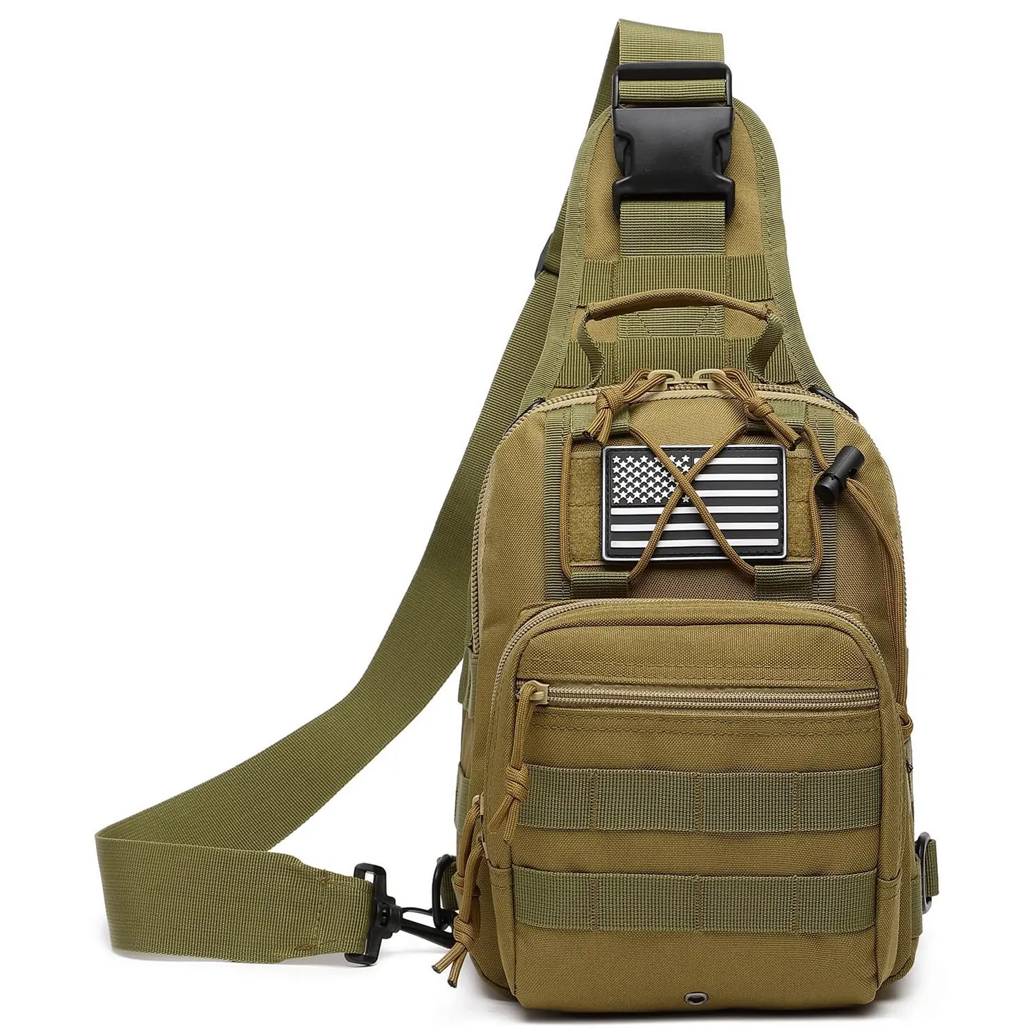 Khaki[With USA Flag Patch]