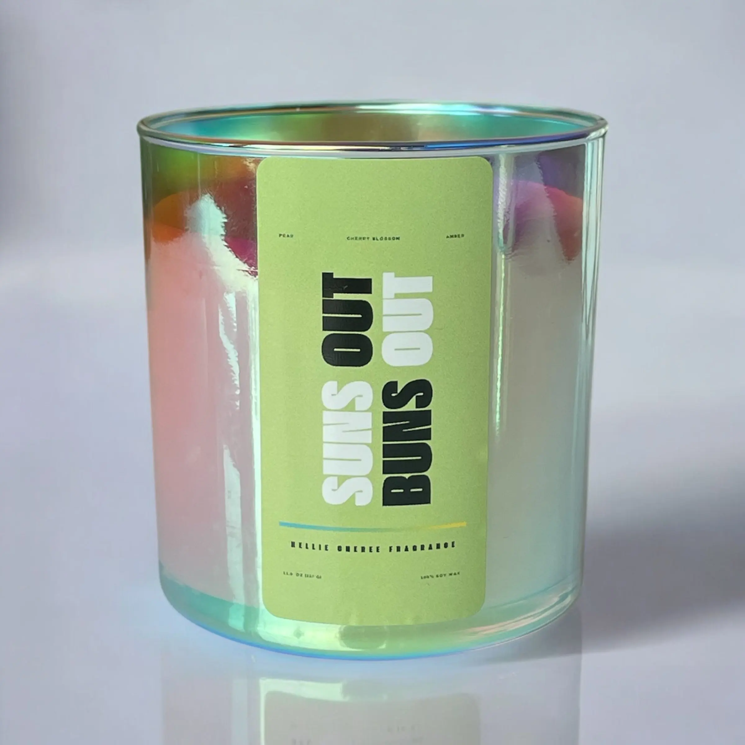 Suns Out Buns Out Scented Candle, Home Decor Accent, Cozy Home Supplies Item