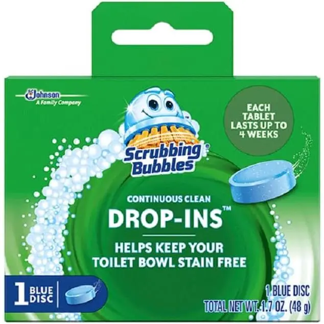 Scrubbing Bubbles Drop-Ins, 1.7 Oz, Pack of 12