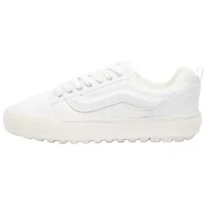 Vans LX KNU SKOOL MTE-1 Soft Comfortable Low-Top Lifestyle Sneakers Unisex White Trending Shoes, House White Official Shoes to Get / Maison Mihara