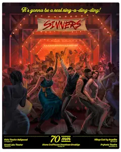 Sinners Collector's Movie Poster Poster, for Movie Lover Poster, For Him, Her, Home Decor, UNFRAMED