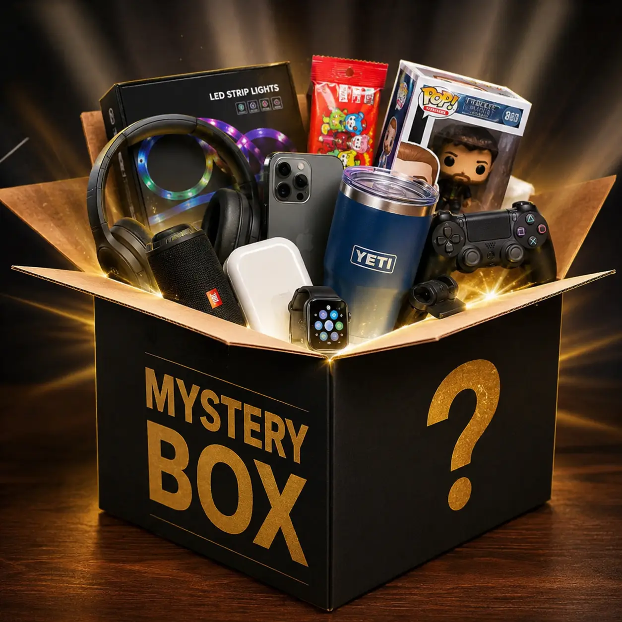 mystery item shown on screen