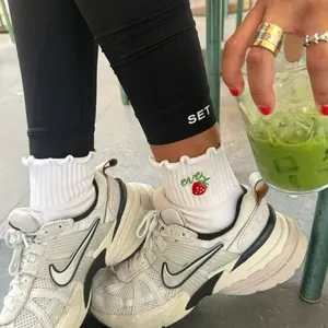 Strawberry Grip Socks