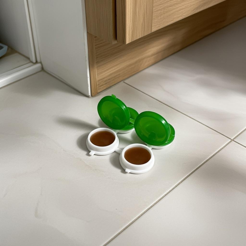 MoonSpry Powerful Roach Killer Kit  - Fast Acting Cockroach Gel Bait & Traps for Indoor Kitchen & Home, Professional Infestation Treatment