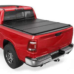 For 2005-2011 Dodge Dakota Mitsubishi Raider 3-Fold 5.3FT Hard Pickup Truck Tonneau Cover