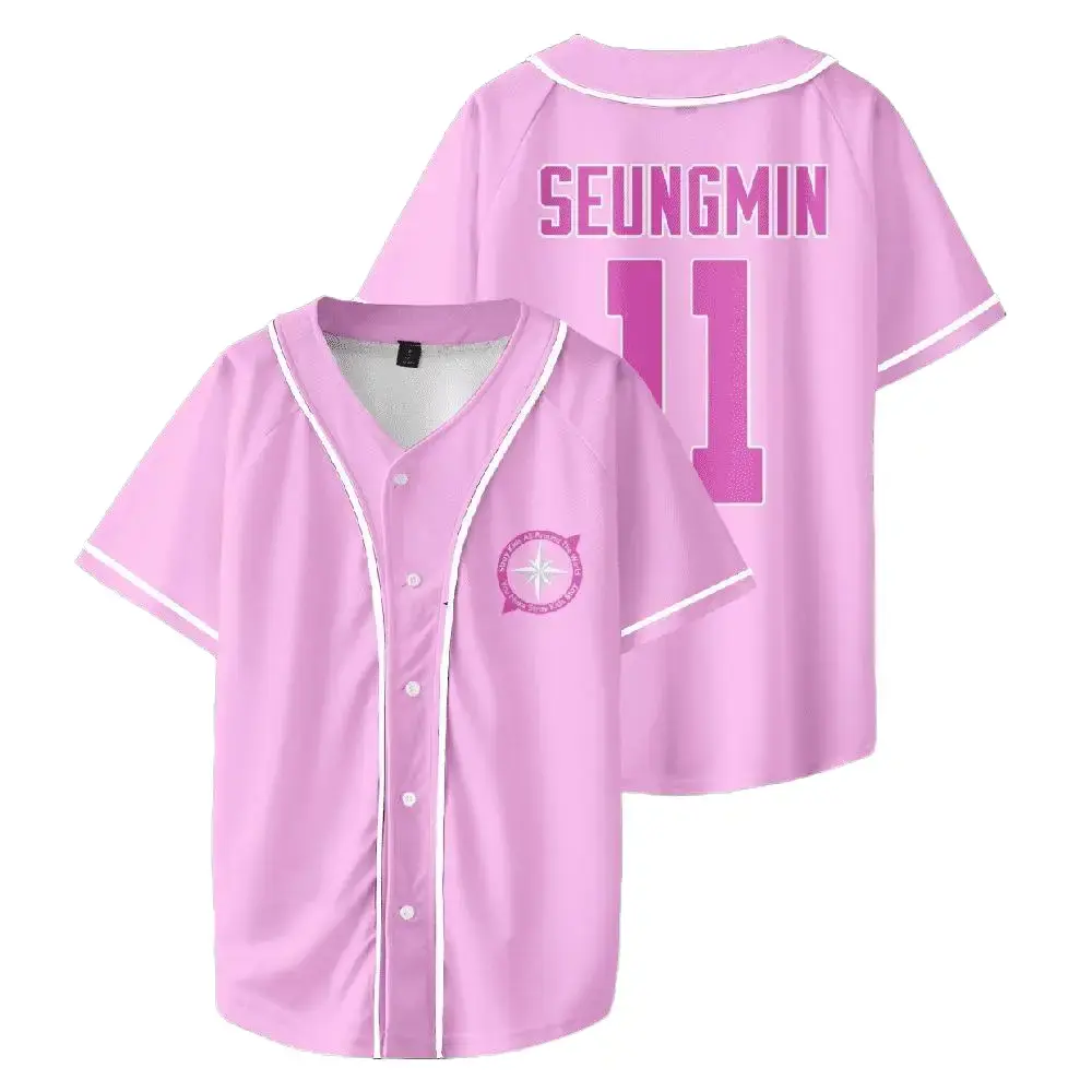 seungmin baseball shirt - TikTok Shop