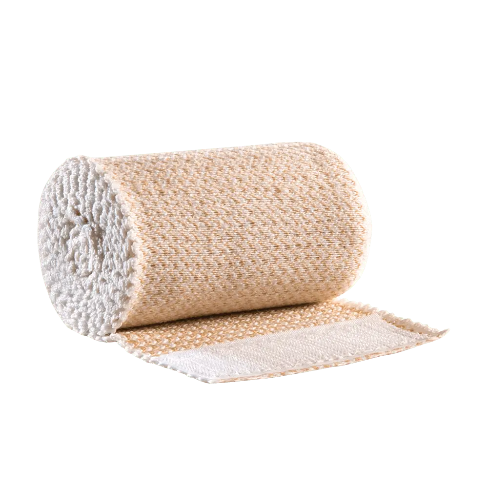 MCDAVID Elastic Bandage with Hook & Loop Closure - 5 Yard Roll, 57% Cotton 37% Polyester 6% Spandex, Latex-Free, Adjustable Compression