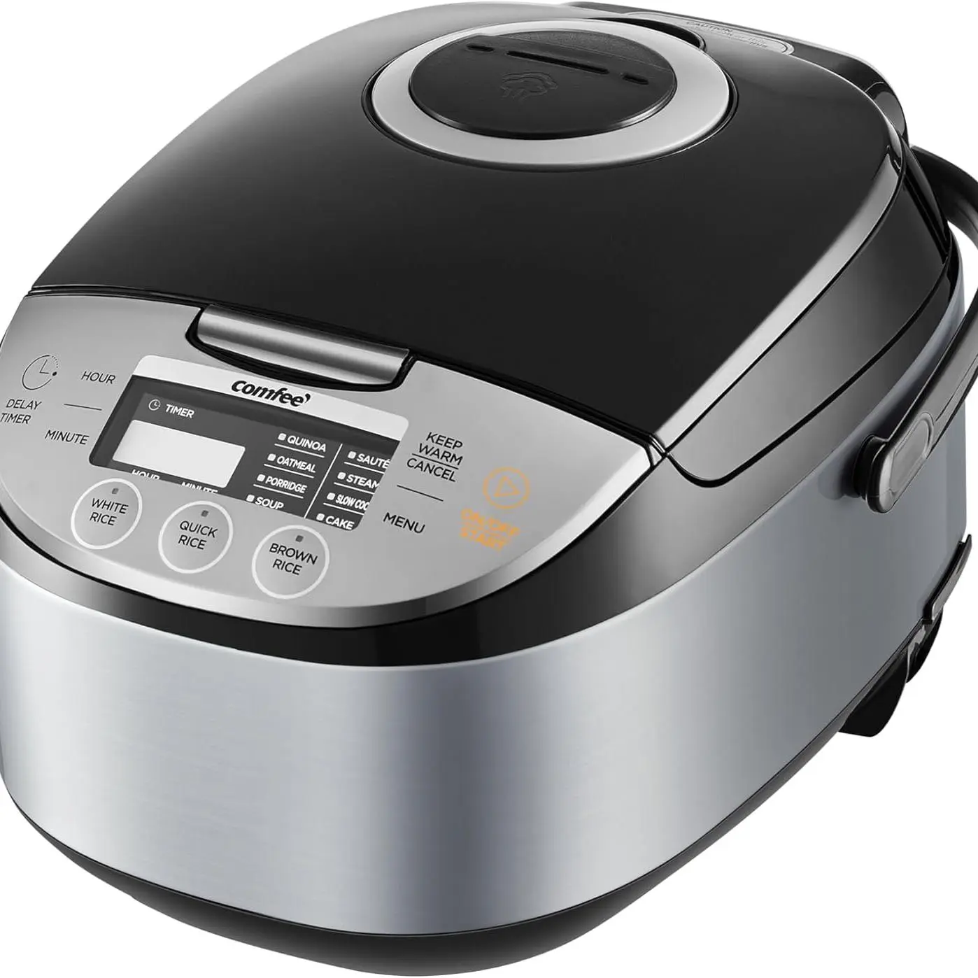 Rice Cooker 12 Cups Cooked/6 Cups Uncooked, Portable Non-Stick Rice Maker, Japanese Rice Cooker with Fuzzy Logic Technology, 24-