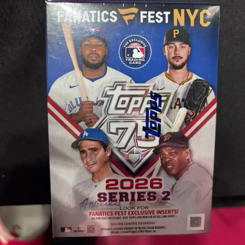 Topps Fanatics Fest Exclusive Series 2 Blaster Box