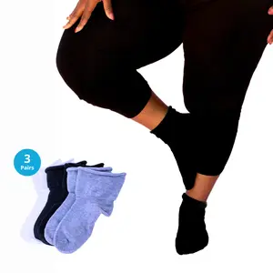 3-Pack Crew Socks: Neutrals