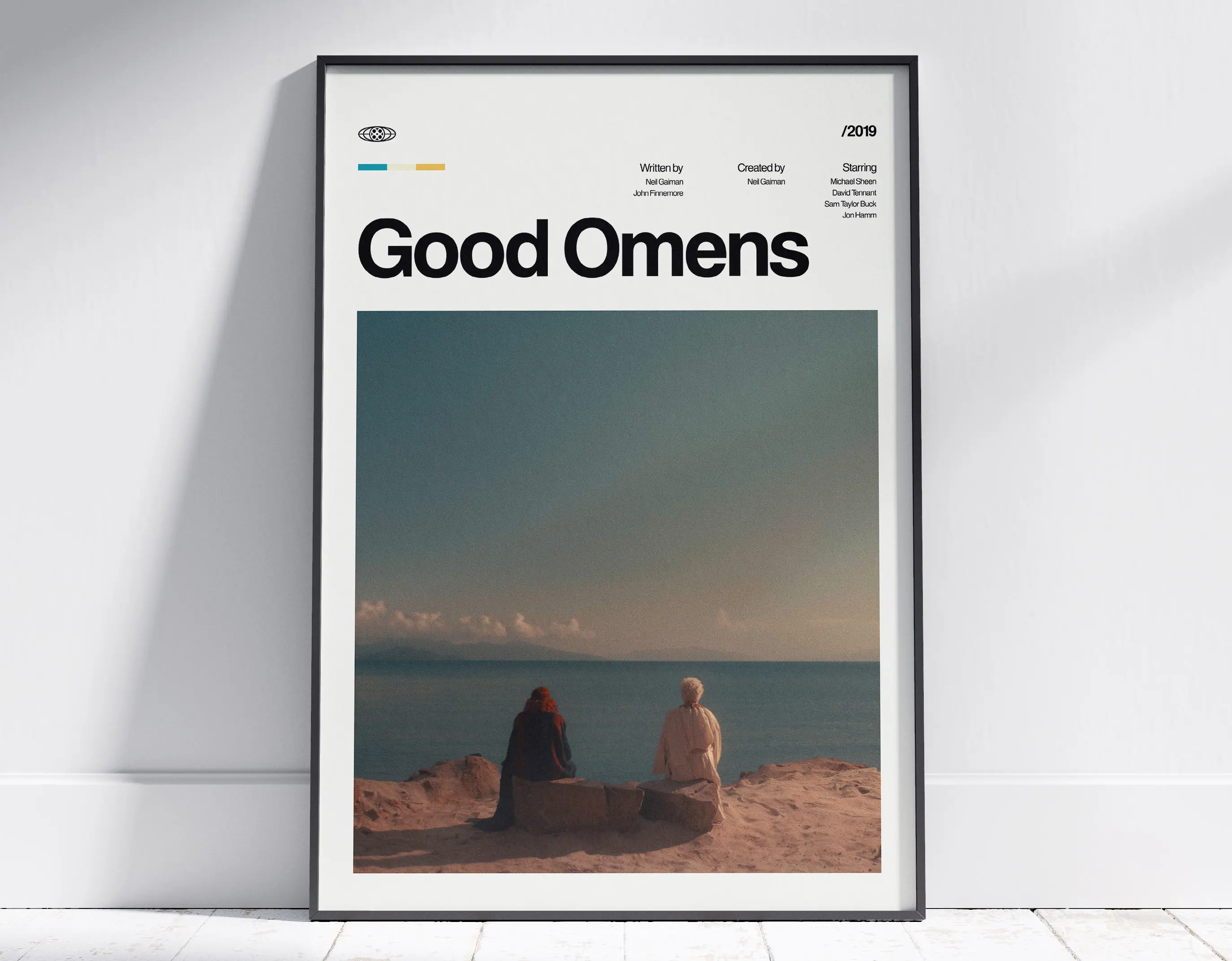 Good Omens Poster, Good Omens Poster Print, Good Omens Series Poster Print, Tv Series Posters Art, Poster Wall Art