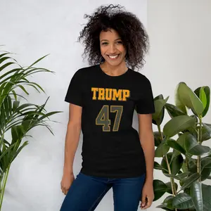 Trump 47 T-Shirt – Patriotic 2024 Sports-Inspired Tee