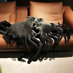 Giant Spider Plush Toy with Ultra-Soft Realistic Design, Stuffed Animal Gift, Perfect for Party Gifts, Valentine's Day Surprise, and Room Decoration, Soft Stuffed Animals