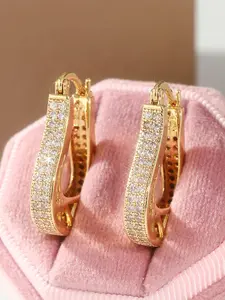 Women's Elegant Rhinestone Decorated Dangle Earrings, Exquisite Trendy Dangle Earrings, Fashionable Jewelry for Women for Daily & Party Decoration