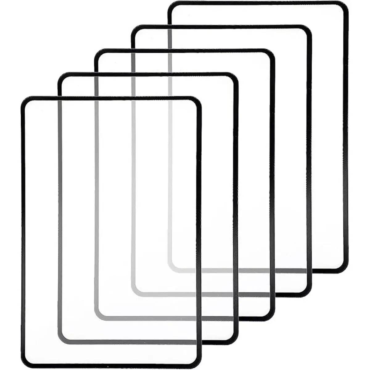 3X Magnifying Sheet, 1 Count Clear Lightweight Optical Plastic Fresnel Lens, Magnifying Sheet for Reading Small Prints, Maps and Books, Magnifier