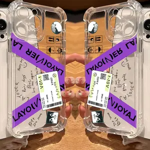 B-BTS solo album cover L-Layover Phone Case Suitable for iPhone 17 16e 16 15 14 13 12 11 Mini Pro Max Air X XR XSMAX 8 7 Plus Anti Fall Transparent Soft Back Cover