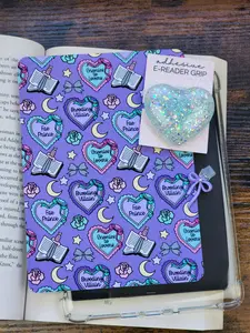 Kindle Glow Up Set (3pc) | Insert + Grip + Charm - Fantasy Trope Hearts