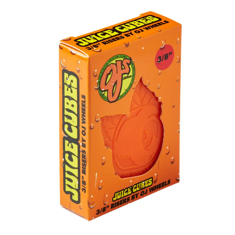 3/8in Unisex Classic Retro Vinyl Skateboard Risers - Skateboard Wheels, Cruiser Wheels, OJ Hot Juice Fit, Vibration-Dampening for Rough Rides, Sports & Outdoor Leisure Equipment