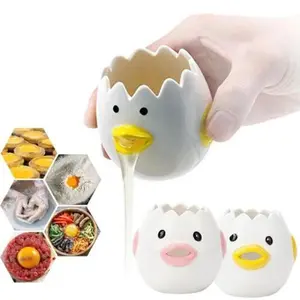 White Egg Yolk Separator