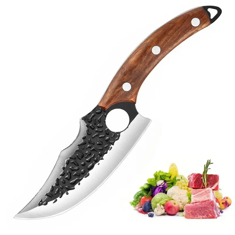 Fillet Knife Handmade Kitchen Knife For Meat Cutting Kitchen Knife For Home Or Camping Outdoor, Gift For Fathers