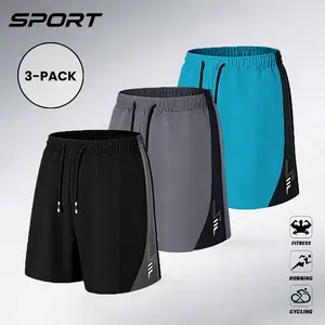 Men's Lightweight Sports Shorts, Drawstring Loose Fit Gym Shorts, Versatile Casual Workout Shorts for Daily Wear