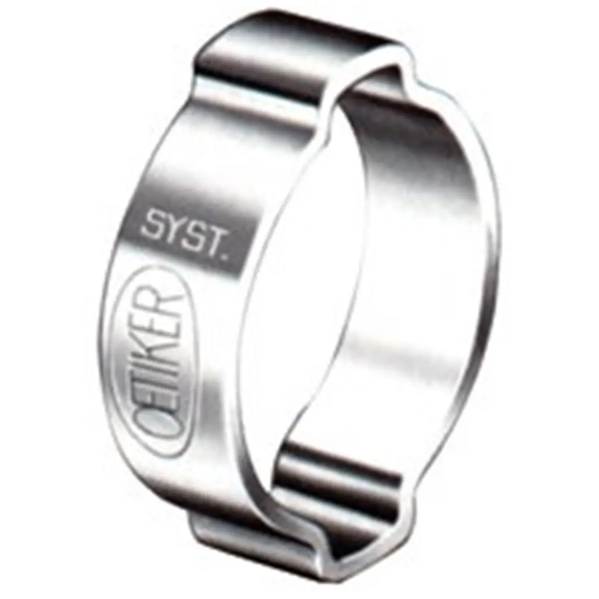 Oetiker 320-10100030 Steel 2-Ear Crimp Clamp, 7/8 in. Diam, 0.07 lbs, Deburred Edges, Fast Installation, OE 0.88 Spec, Zinc Plated, Robust Design, for Maintenance Tasks, Oem