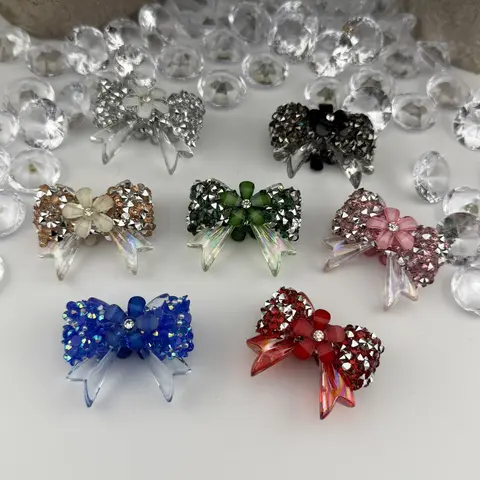 Fancy Bows-5Pk Mix Fancy Bow Flower for Beadable Pens