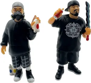 HOMIES SERIES 15 Sloe Motions and Urban Aztec Limited Chasers 2 inch tall Figures Set DGA