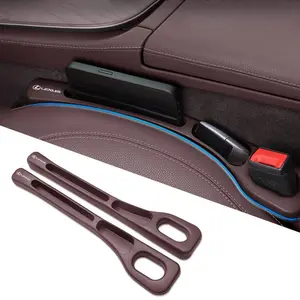 2pcs Car Seat Gap Filler, Side Seam Leak-Proof Strip, Protector Holder Accessories for Lexus Rx Gx460 Gx Is250 Rx400h Ux250h Rx350 Lx570 Lx600
