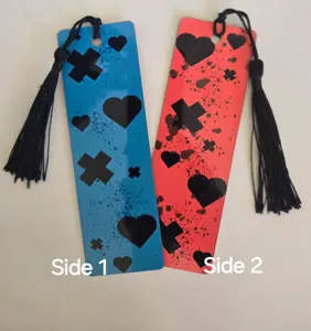 Dark Romance Metal Bookmark - Lights Out Caught Up