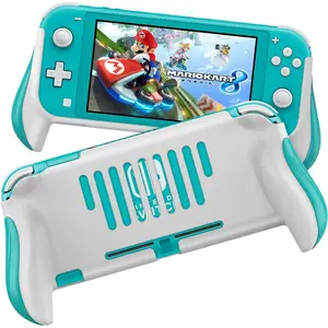 X-PCS07  Grip Case Compatible with Nintendo Switch Lite,Comfortable and Ergonomic Gaming Portable Protective Handheld Cover - Accessories for Switch Lite Console 2019 Release