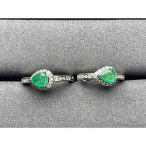 A73 Natural Stone Garnet Ring