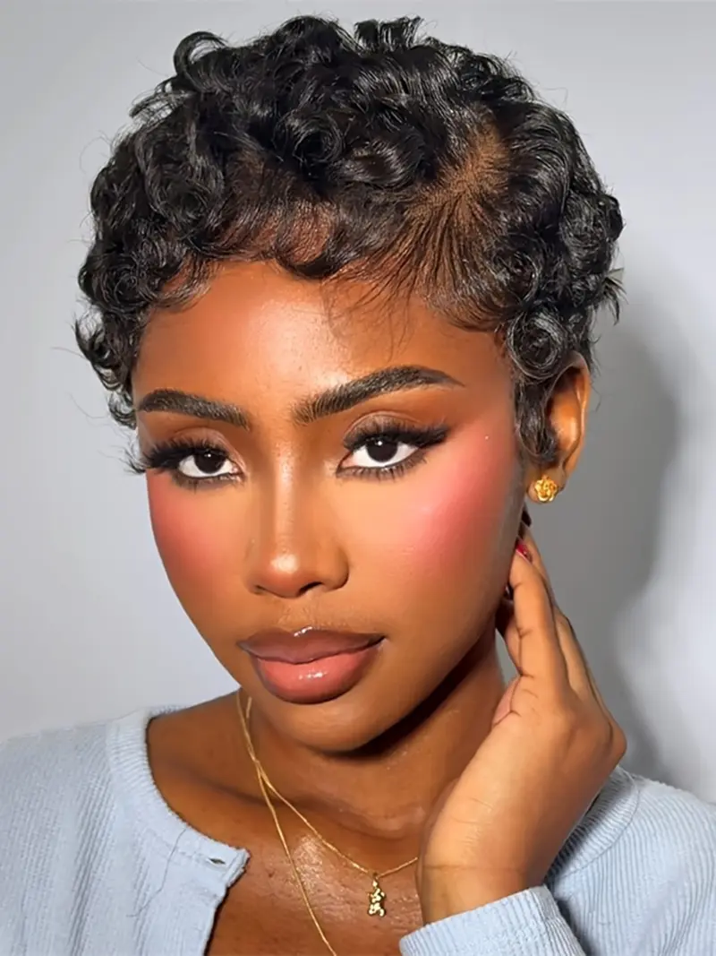 pixie short hairstyles for fine hair - TikTok Shop