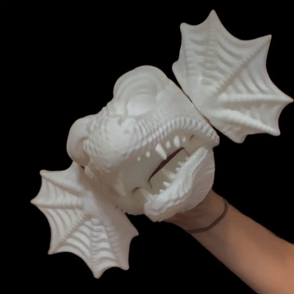 Dragon Puppet DIY kit, paper dragon lovers Dragon Puppet DIY kit, paper dragon lovers