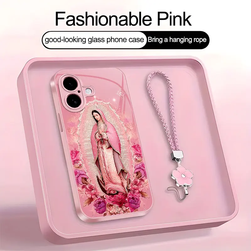 Suitable for [iPhone 16 Plus] Latest high-end phone case，May the divine bless you and bring you good luck. A free lanyard is included, and if you purchase now, you'll enjoy free shipping.YM99