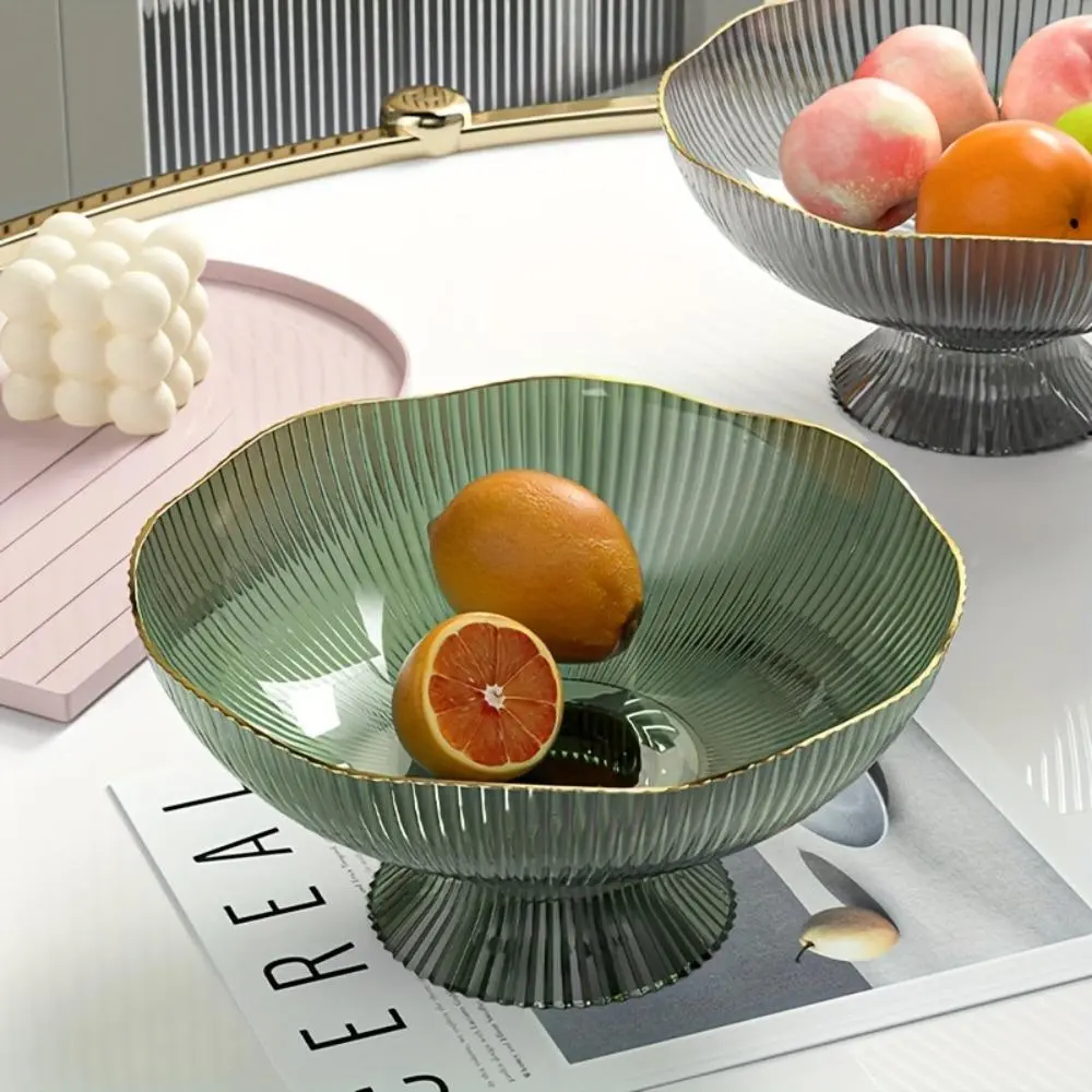 Creative Fruit Bowl, Plastic Fruit Bowl, 1 Count Modern Simple Fruit Plate, Fruit Basket, Snack Basket, Household Fruit Bowl for Home Kitchen Dining Room, Kitchen Bowls, Durable Kitchenware