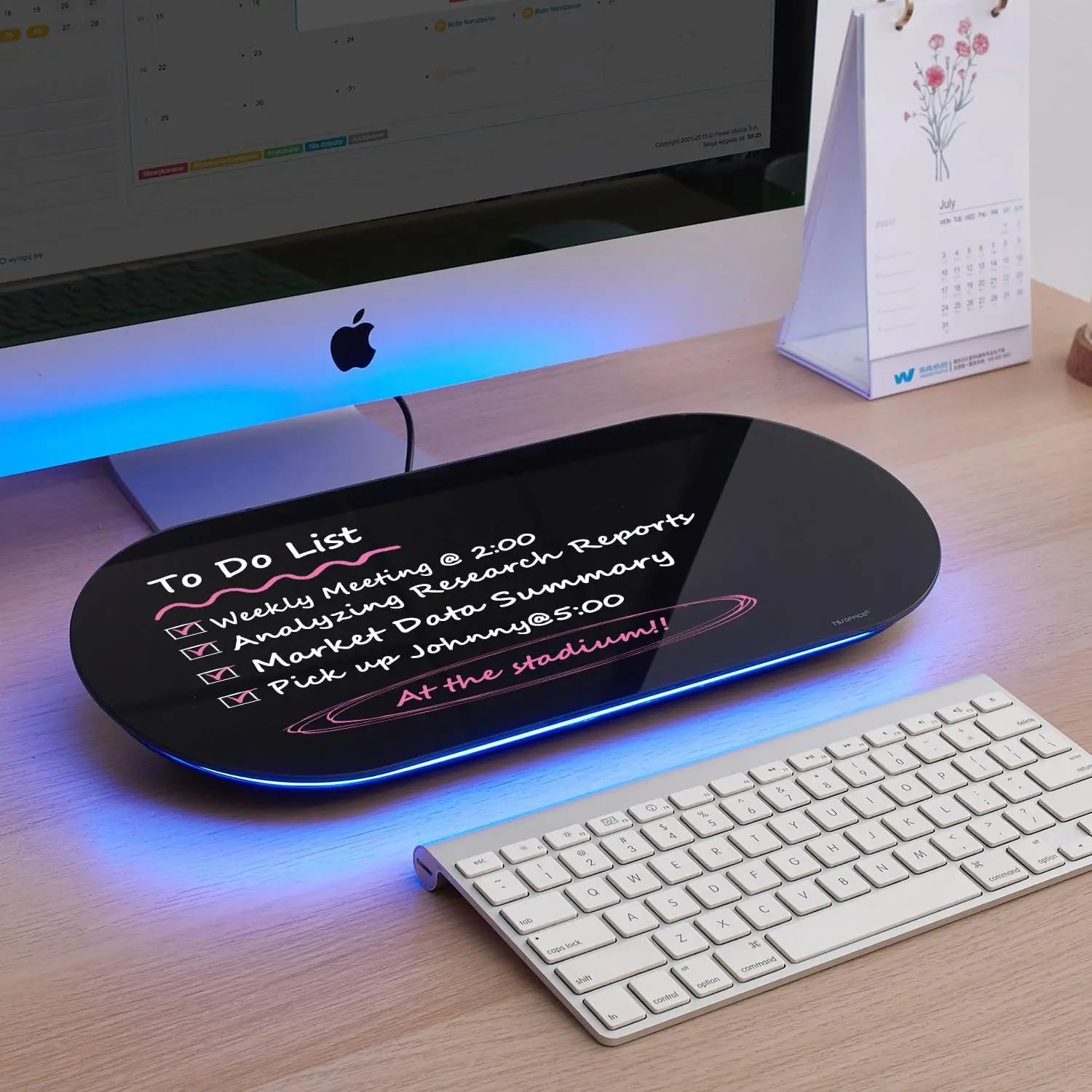 Blue Light (Black Glass)