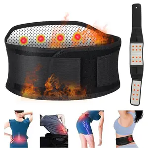 Heated Back Support Belt, Self Heating Lower Back Support Belt For Men & Women, Magnetic Therapy Lumbar Support Belt, Ideal for Back Pain Relief, Tummy Control Belt