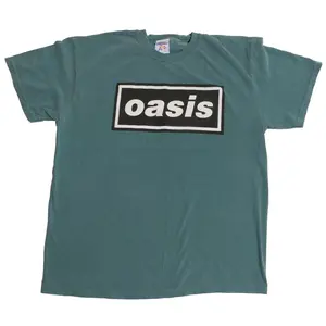 [SALE OFF 25%] OASIS LOGO T-shirt, Unisex Cotton Tshirt